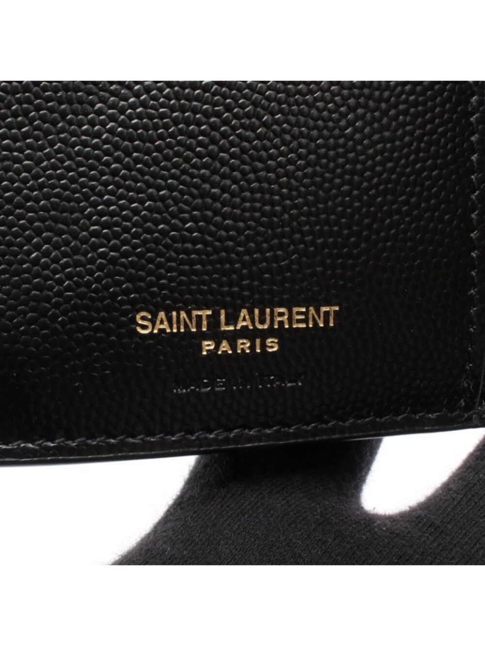 Saint Laurent Paris Trifold Wallet Monogram Leather - Picture 5 of 5